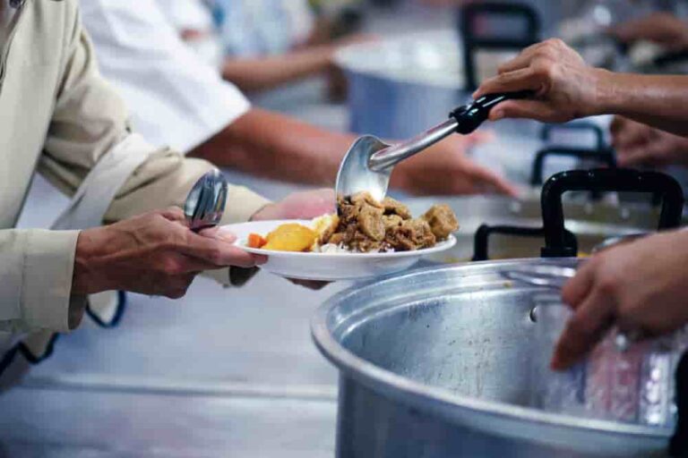 Churches that help with food near me today