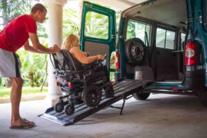handicapped transportation services