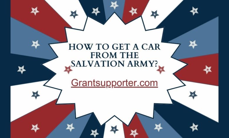 How to Get a Car From The Salvation Army?