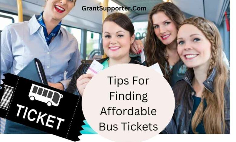 Tips For Finding Affordable Bus Tickets