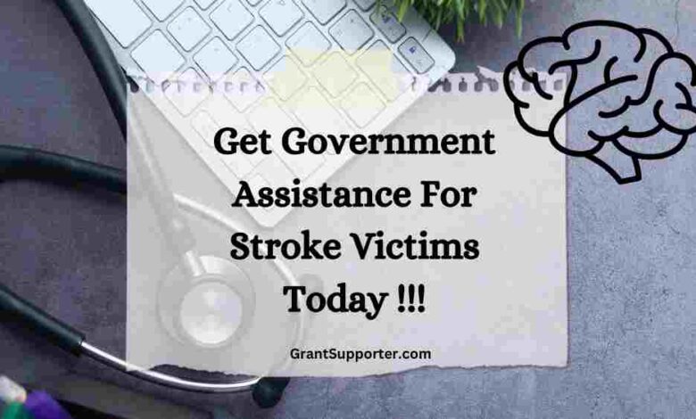 Government Assistance For Stroke Victims