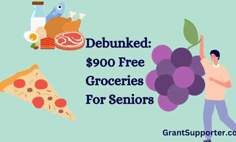 $900 Free Groceries For Seniors
