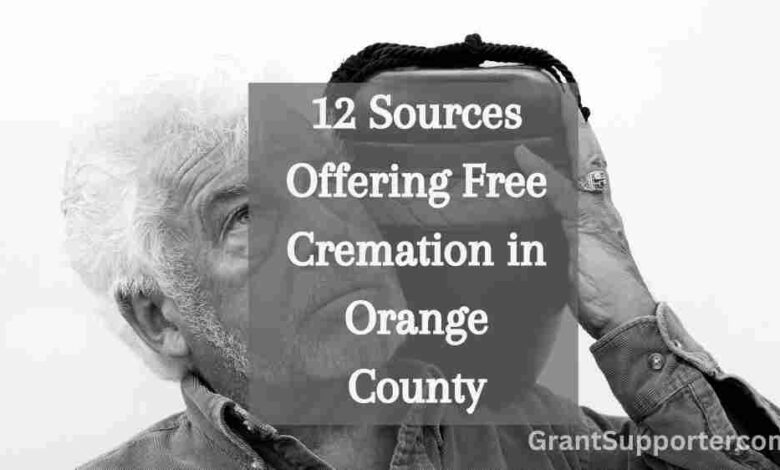 Free Cremation in Orange County