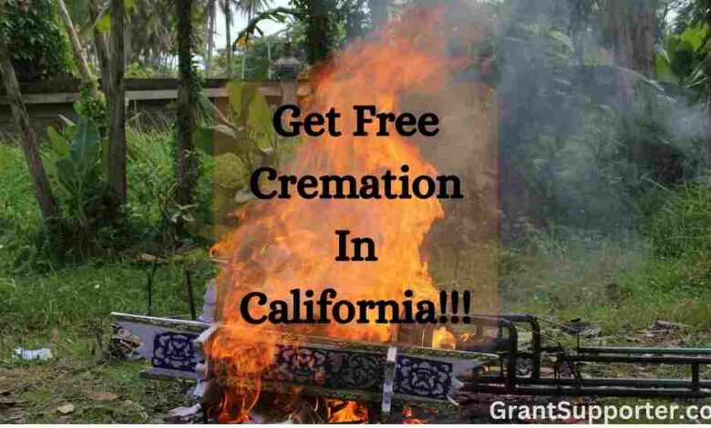 Free Cremation In California