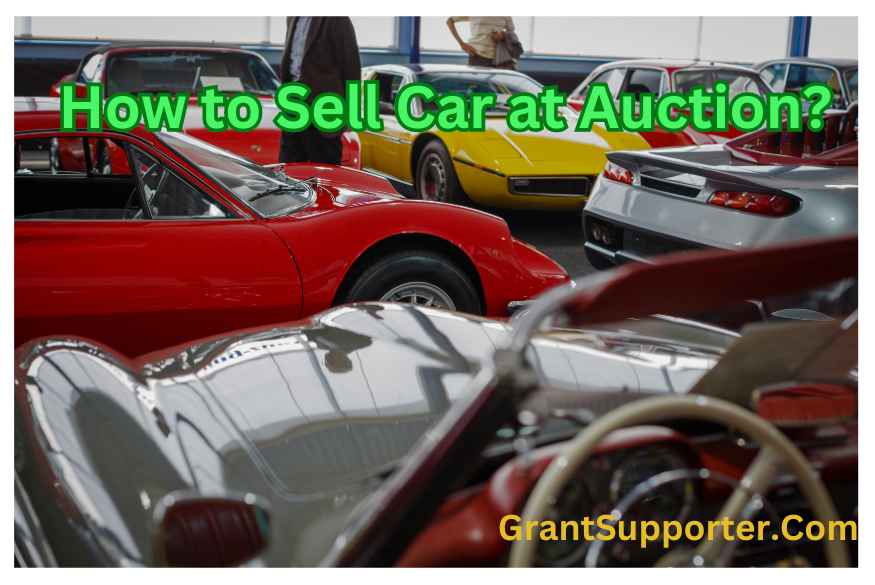 how to sell a car at auction