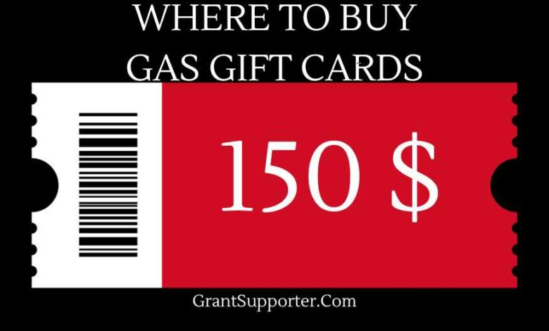 Where to Buy Gas Gift Cards