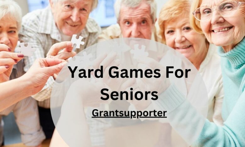 Yard Games For Senior