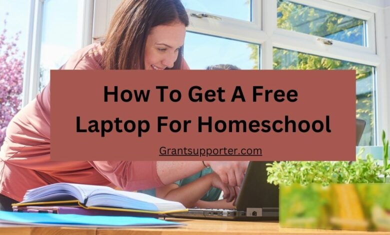 Free Laptop For Homeschools