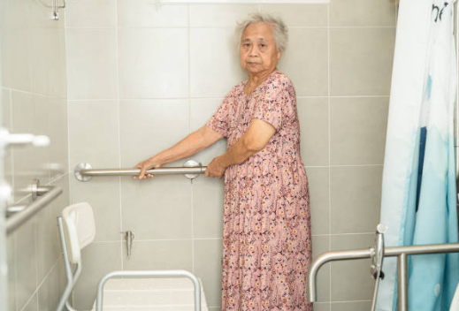 Disabled Or Elderly People Use Squat Toilets