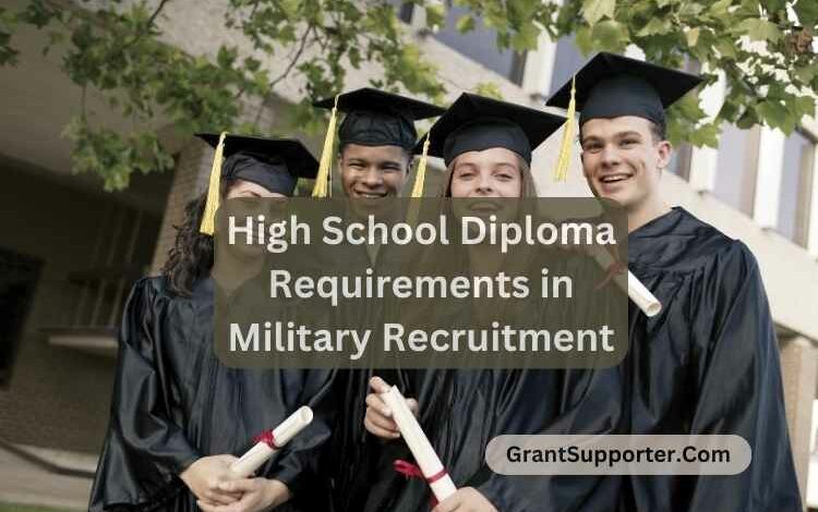 High School Diploma Requirements in Military Recruitment